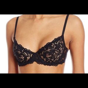 Dkny Classic Lace Unlined Demi Bra